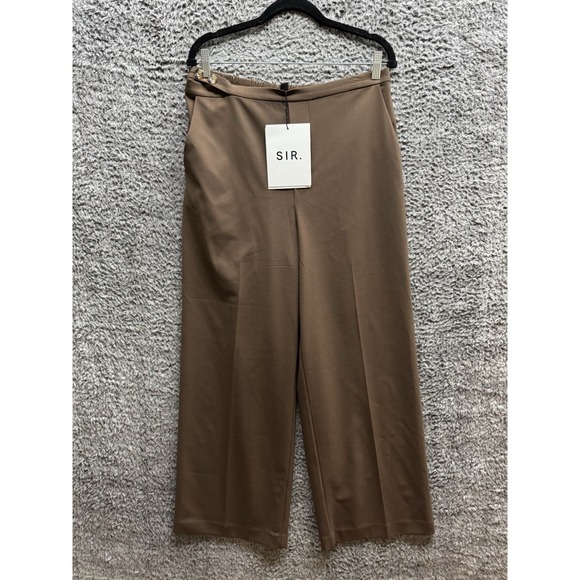 SIR. The Label Chocolate BROMLEY PANTS - SIZE 2/10 AU/6 US (RRP $420) NWT‎
